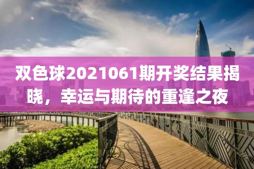 双色球2021061期开奖结果揭晓，幸运与期待的重逢之夜