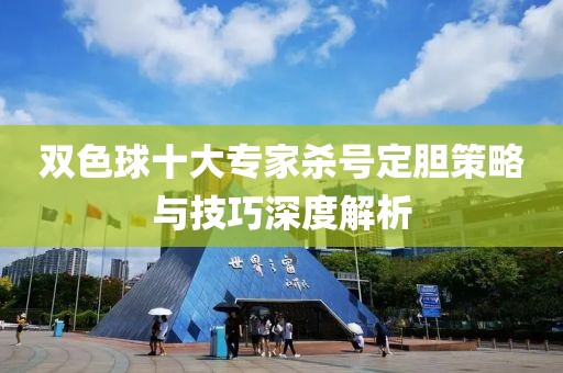 双色球十大专家杀号定胆策略与技巧深度解析